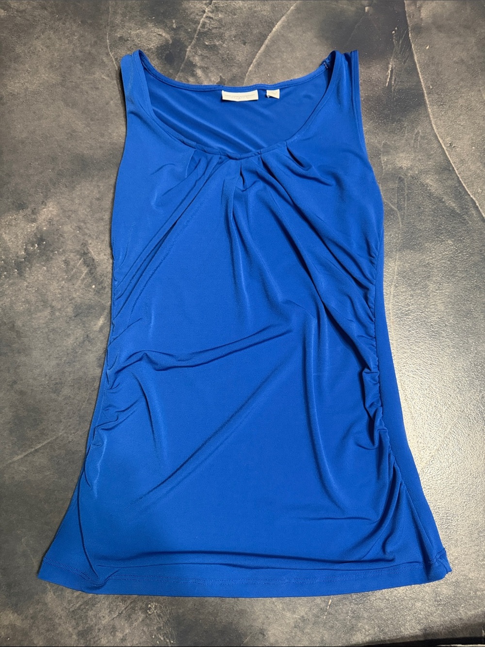 New York & Company Cobalt Blue Stretch Tank
